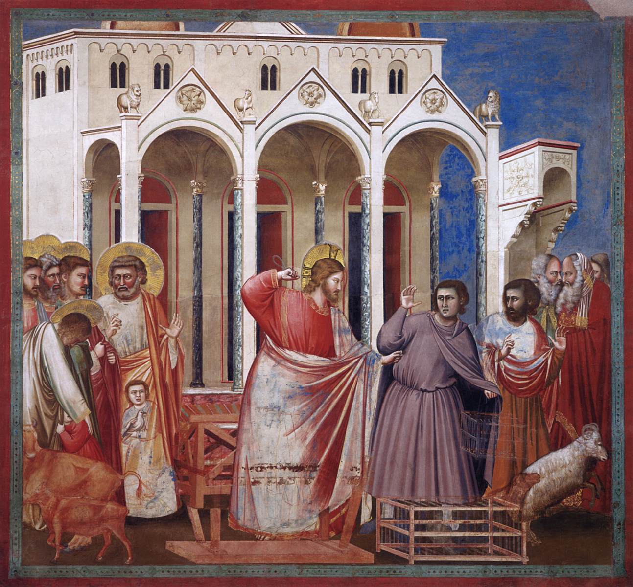 No. 27 Scènes de la vie du Christ : 11. L'expulsion des changeurs du Temple
