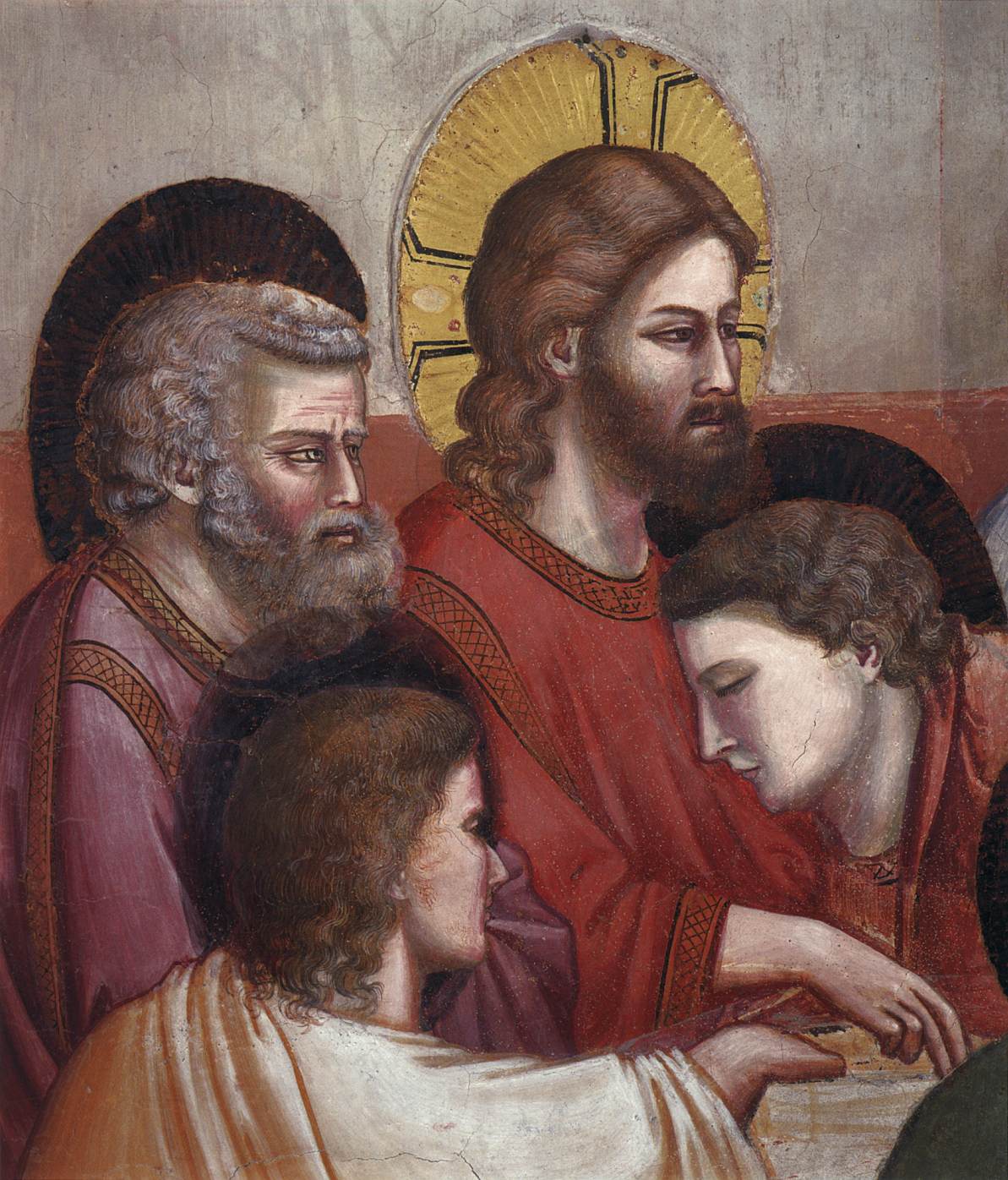 No. 29 Scènes de la vie du Christ : 13. Dernière Cène (détail)