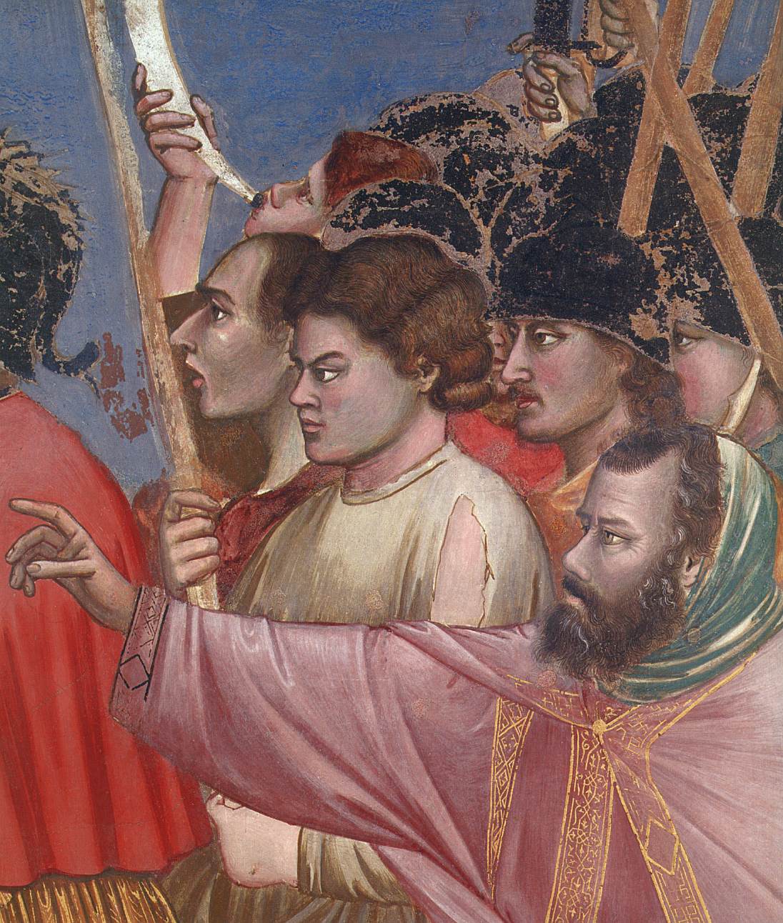 No. 31 Scènes de la vie du Christ : 15. Arrestation du Christ (détail)