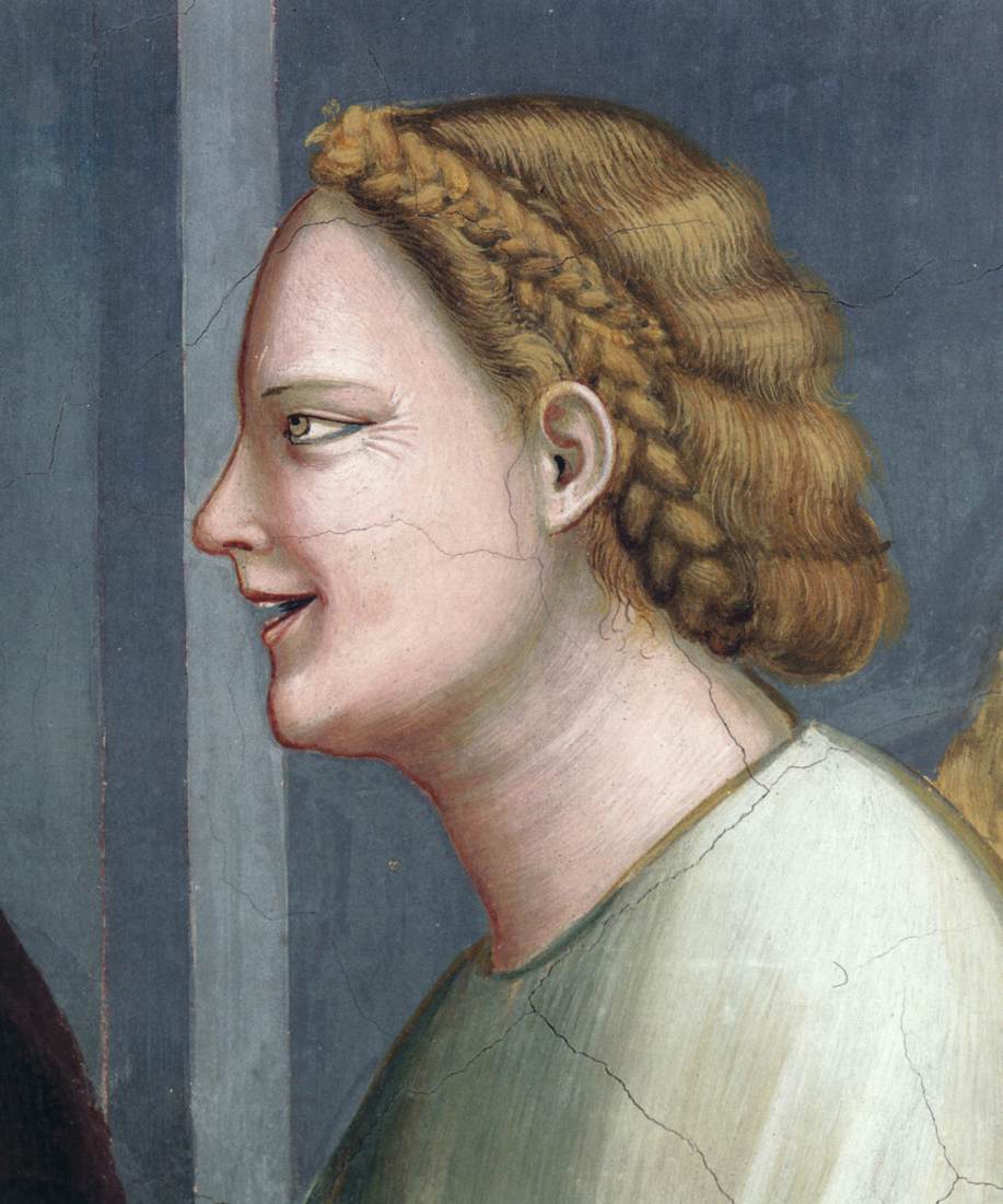 No. 6 Scènes de la vie de Joachim : 6. Rencontre à la Porte d'Or (détail)