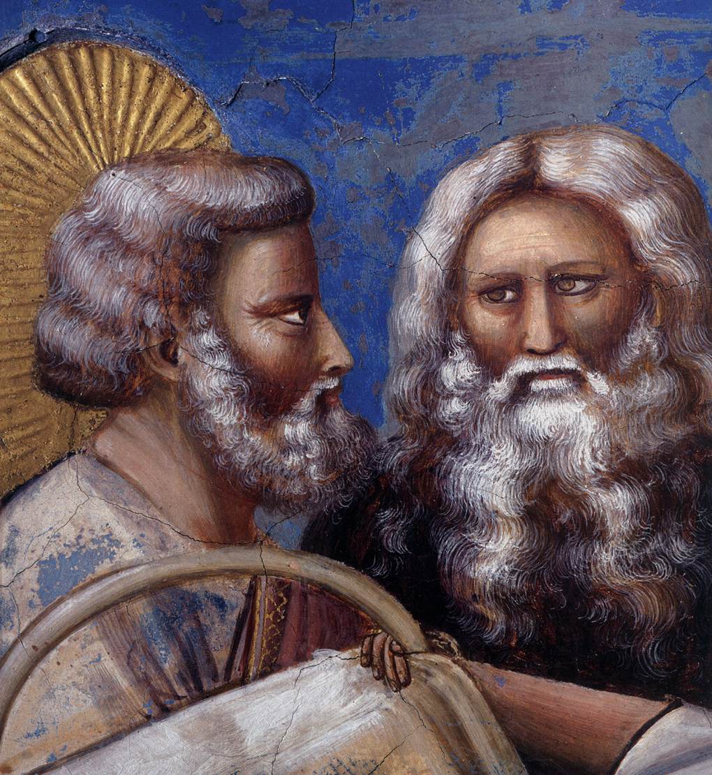 No. 8 Scènes de la vie de la Vierge : 2. Présentation de la Vierge au Temple (détail)