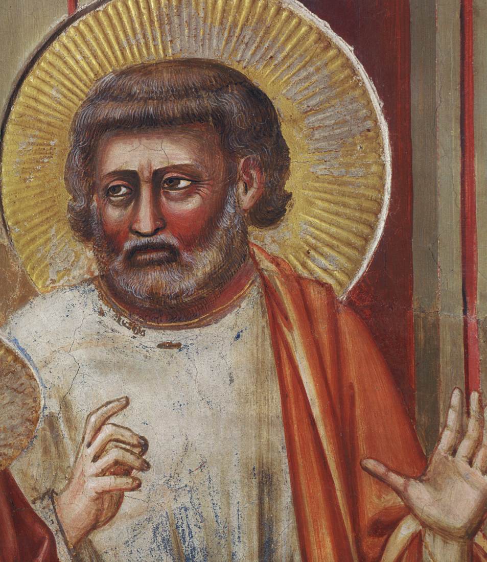 No. 27 Scènes de la vie du Christ : 11. Expulsion des changeurs du Temple (détail)