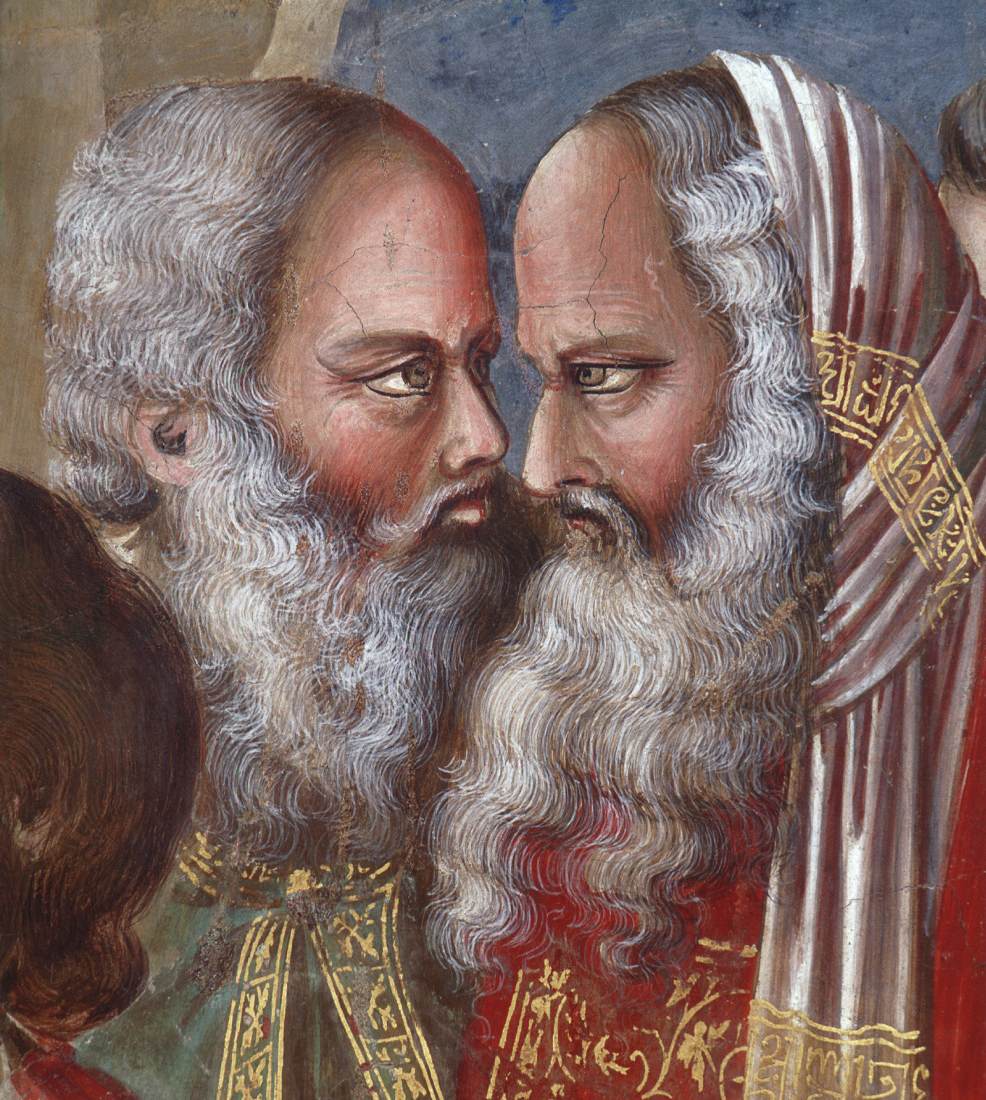 No. 27 Scènes de la vie du Christ : 11. Expulsion des changeurs du Temple (détail)