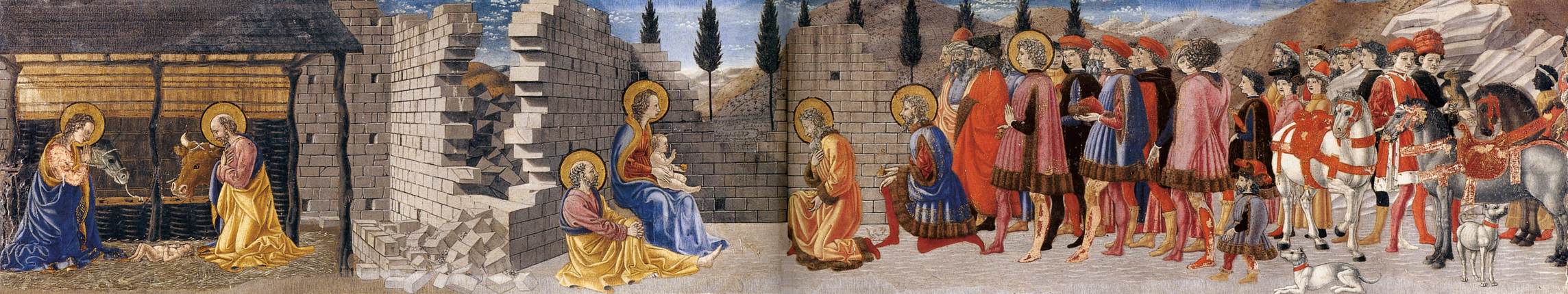 Nativité et Adoration des Mages