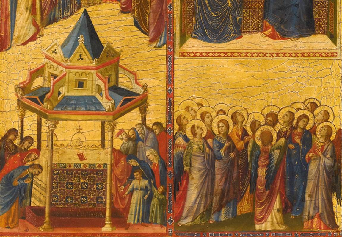 Aile gauche d'un diptyque (détail)
