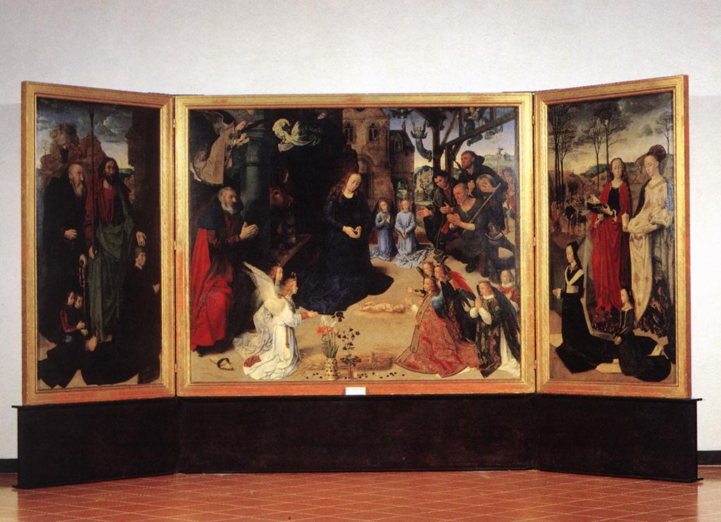 Triptyque Portinari (ouvert)