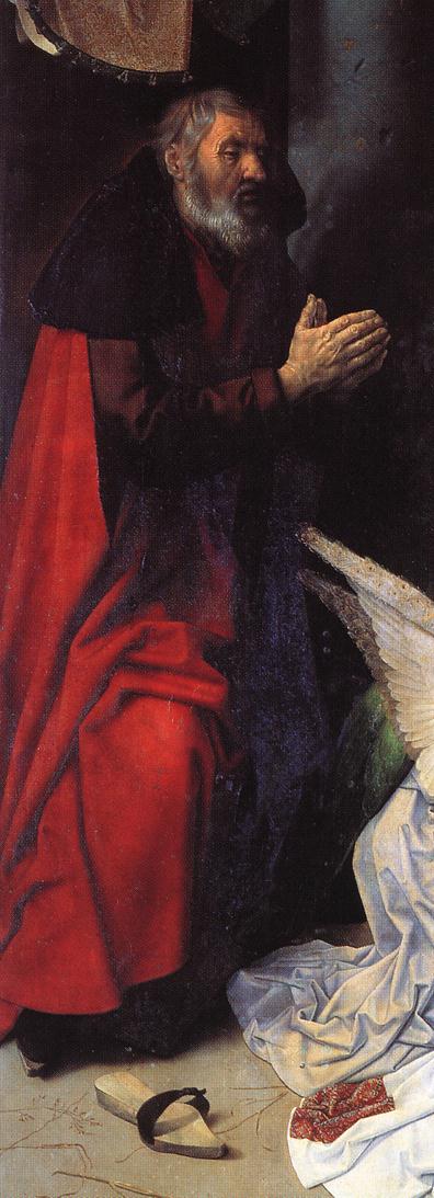L'Adoration des bergers (détail)