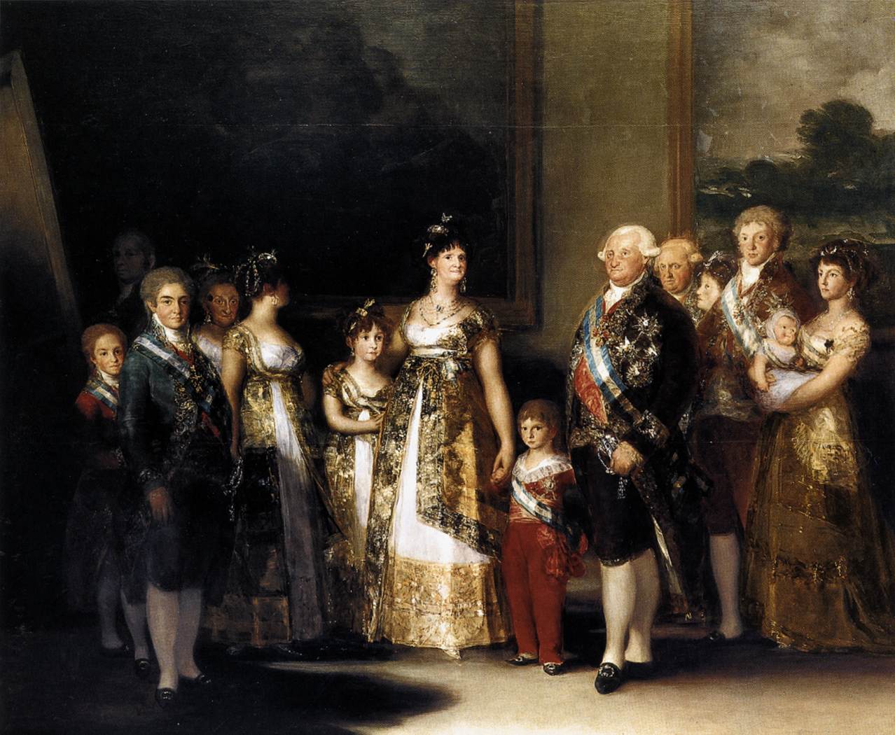 Charles IV et sa famille