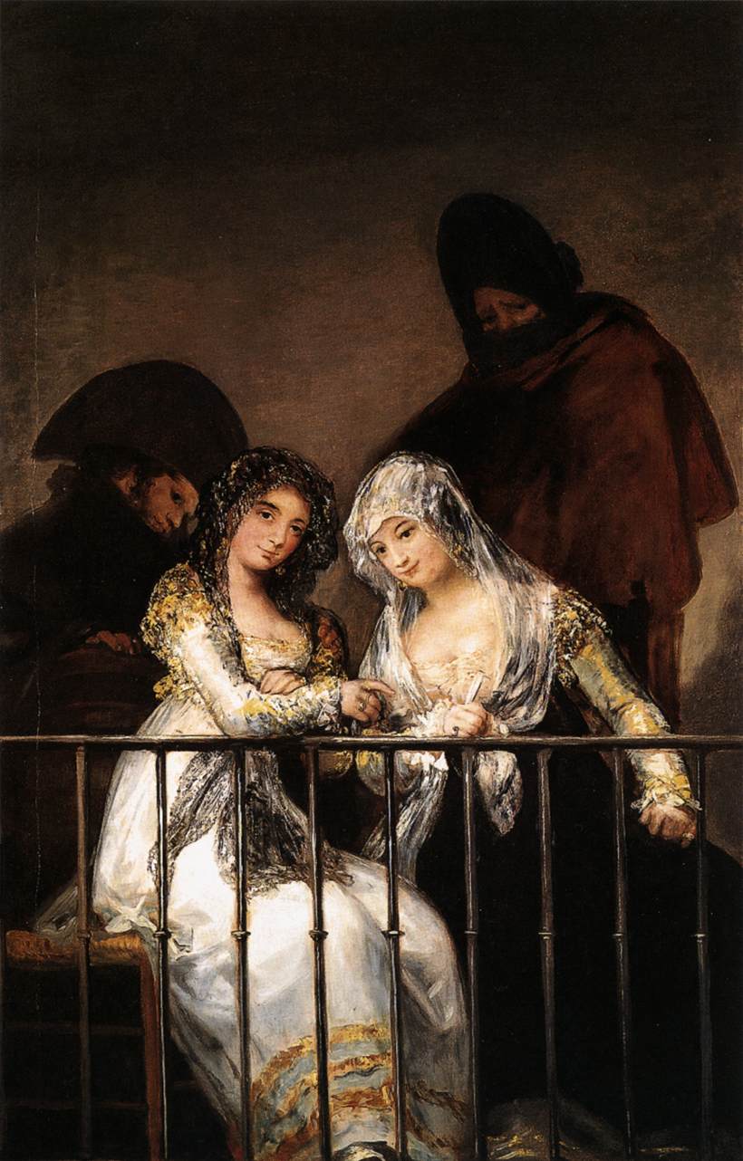 Les majas au balcon