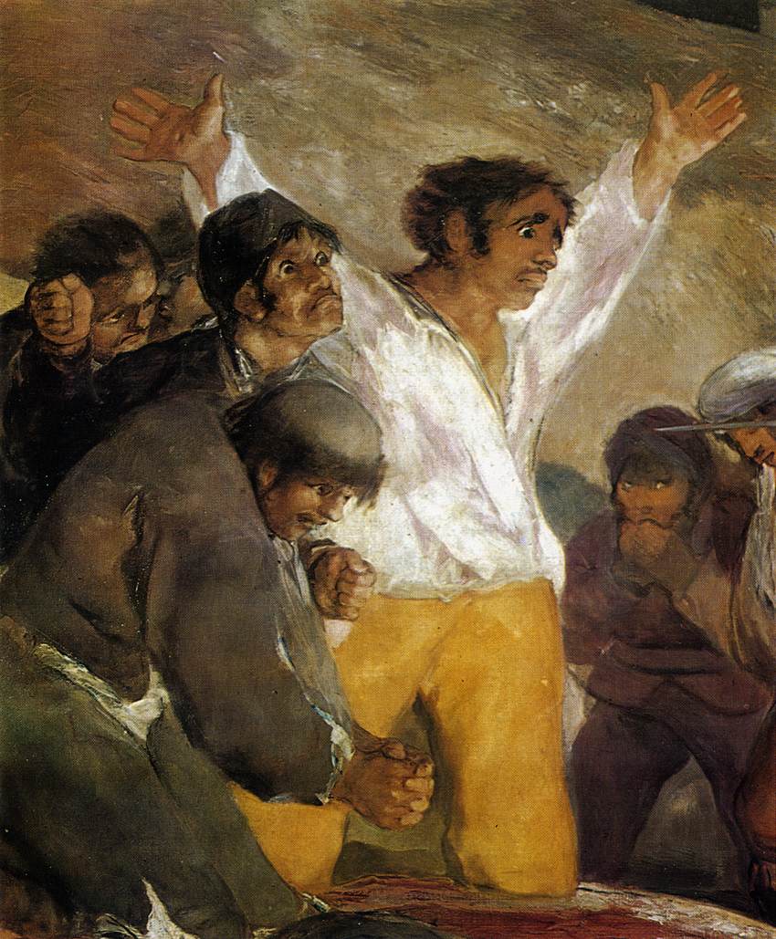 Le 3 mai 1808 (détail)