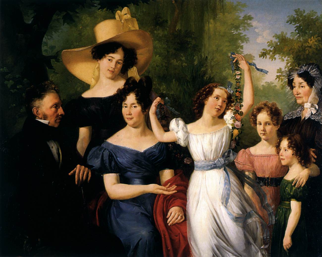 Portrait de la famille Palumbo-Fossati