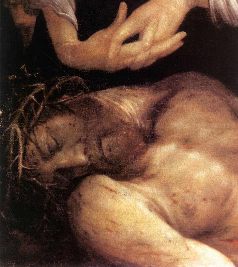 La lamentation du Christ (détail)