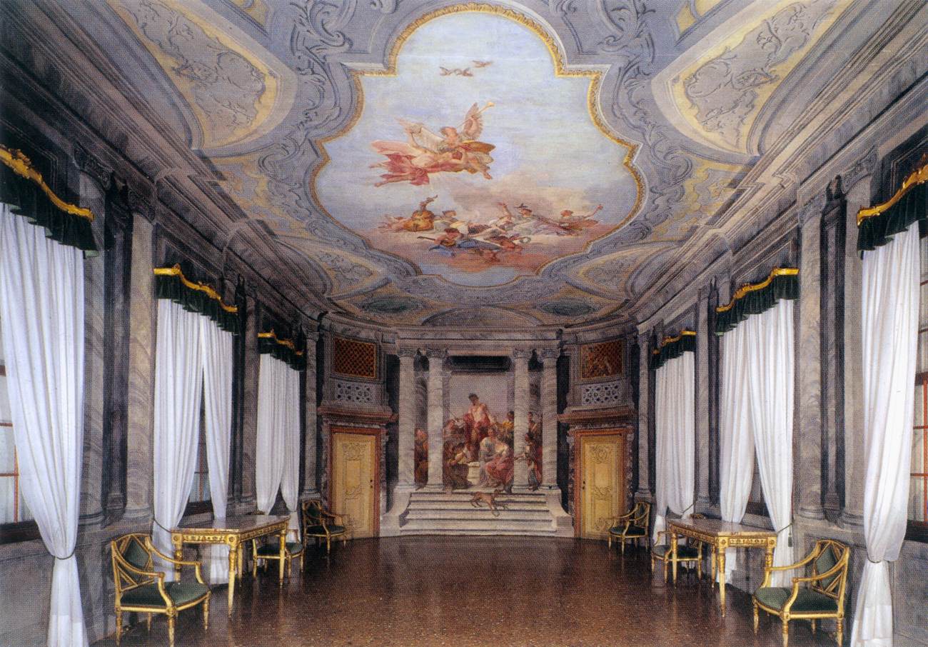 Ospedaletto : Vue de la salle de musique