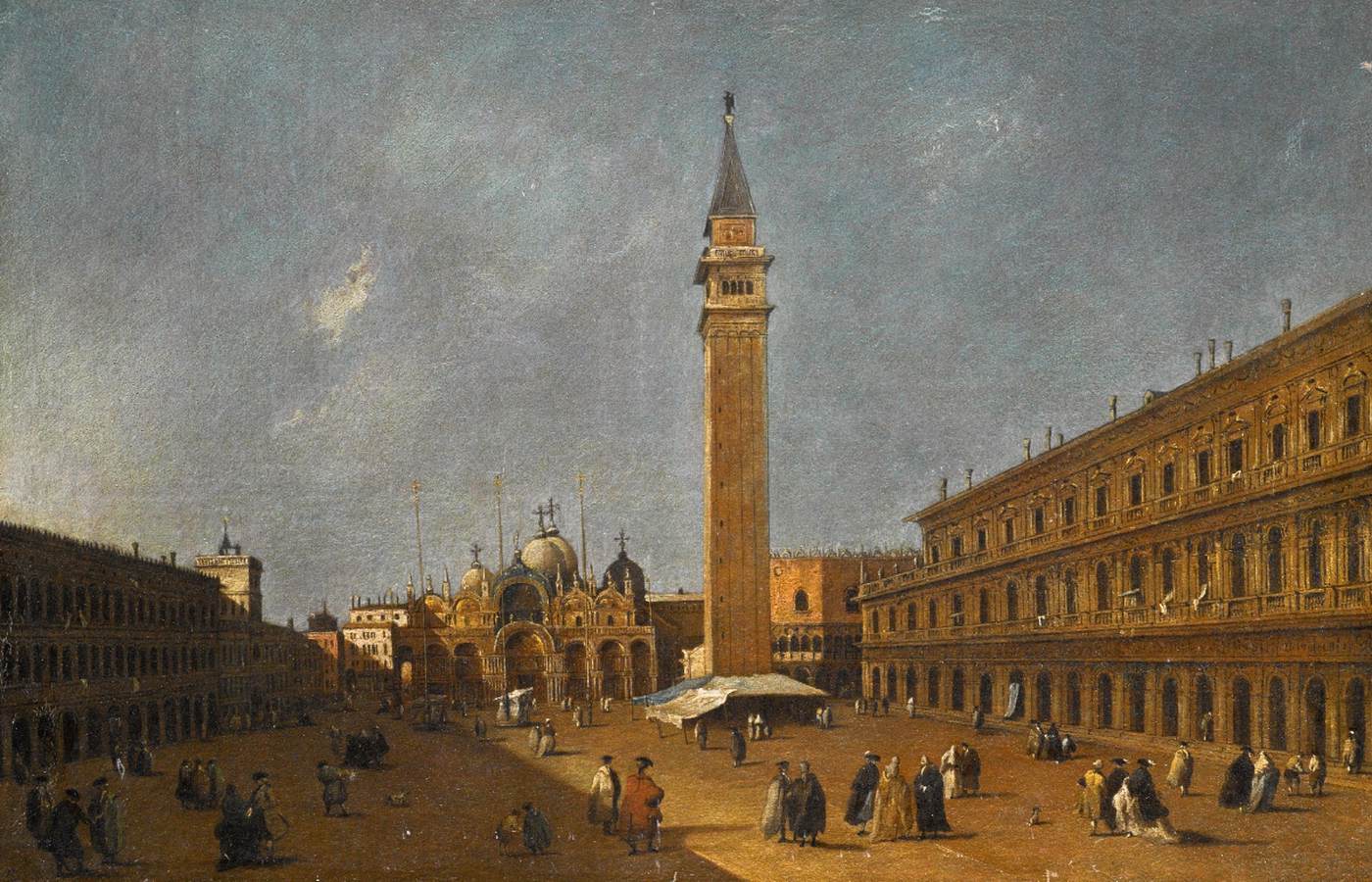 Vue de la piazza San Marco en direction de l'est