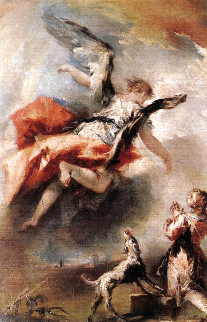 L'Ange apparaît à Tobie