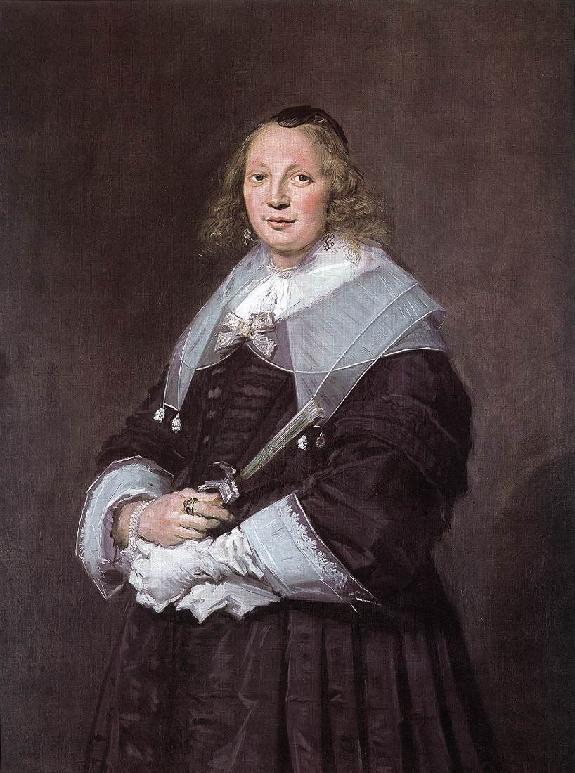 Portrait d'une femme debout