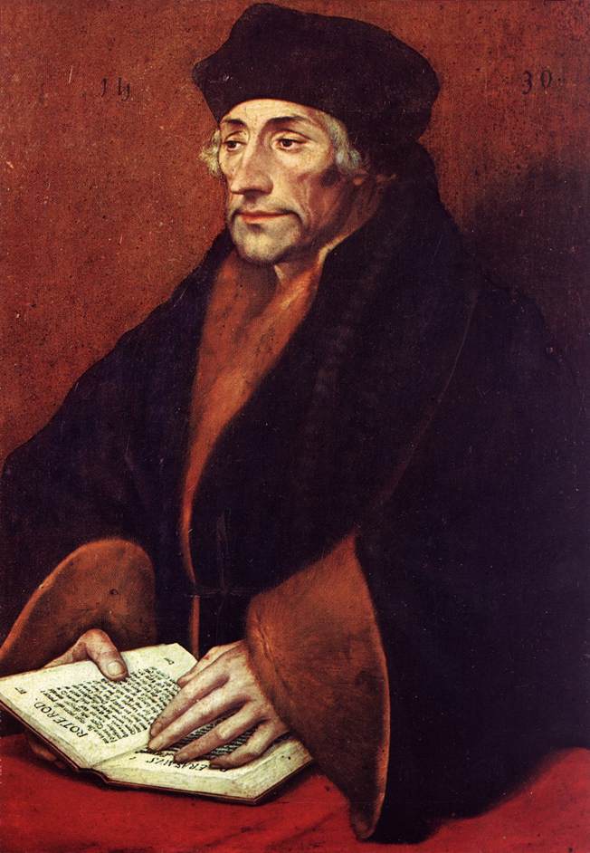 Portrait d'Érasme de Rotterdam