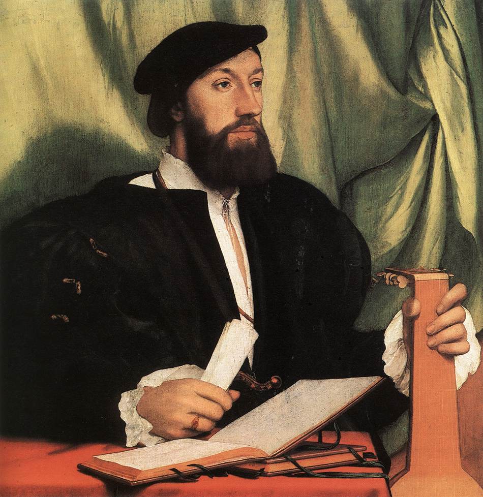 Un gentilhomme inconnu avec des livres de musique et un luth