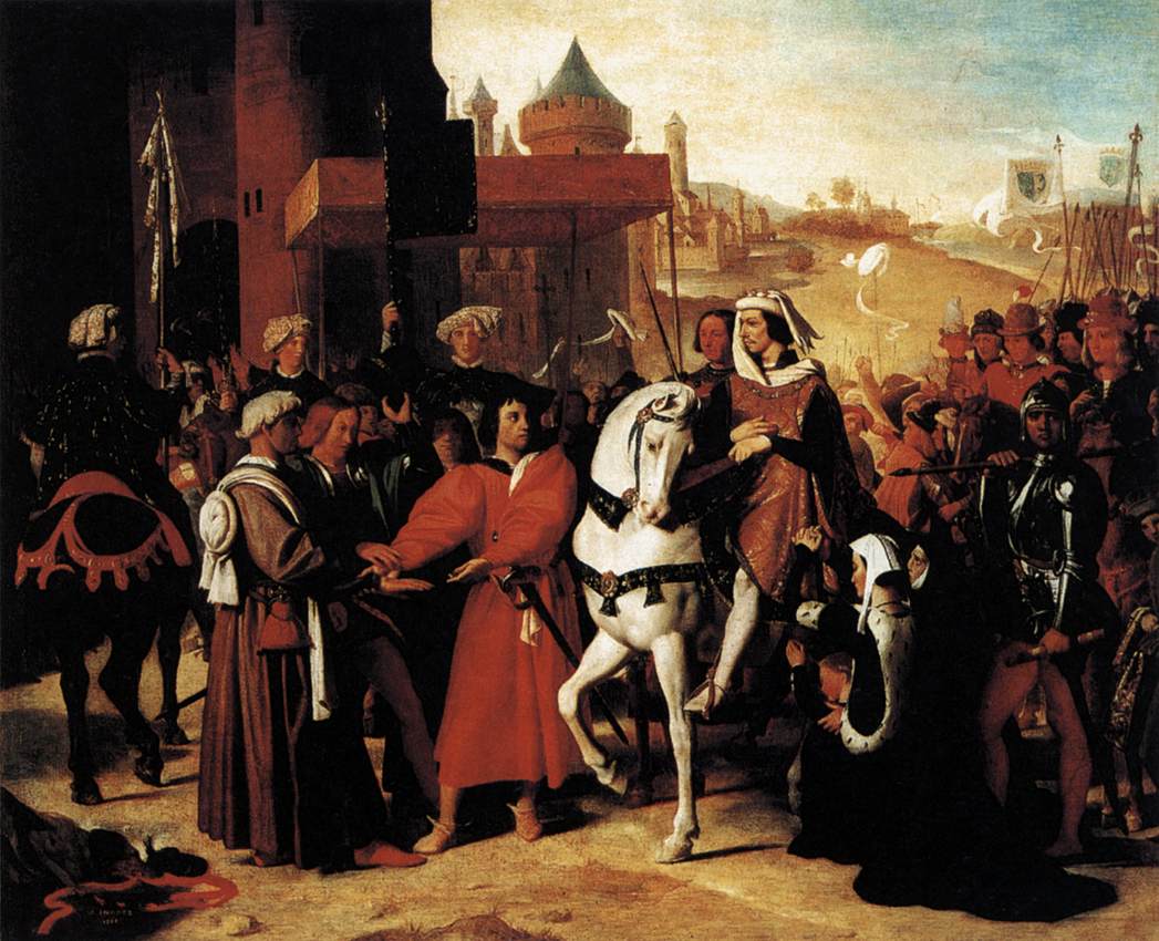 L'entrée du futur Charles V à Paris en 1358