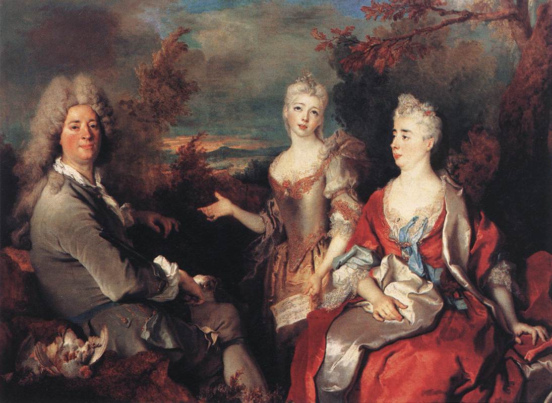 L'artiste et sa famille