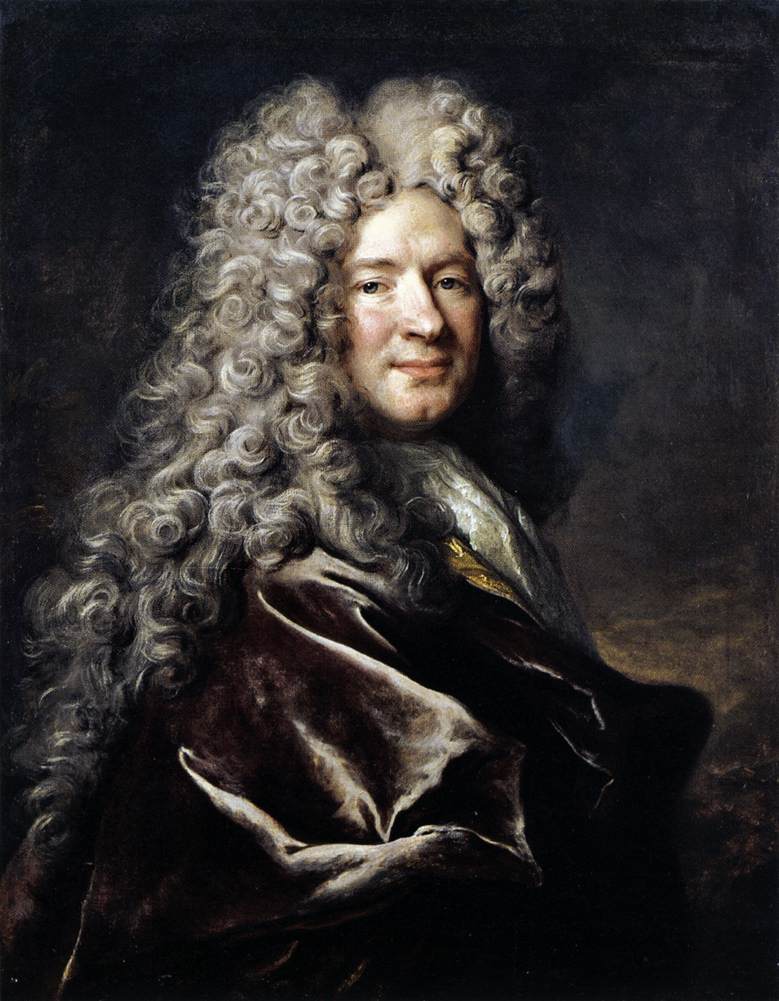 Portrait d'un homme en robe pourpre