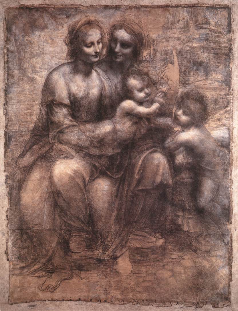 Vierge à l'Enfant avec sainte Anne et le jeune saint Jean