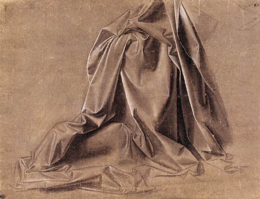 Draperie pour une figure assise