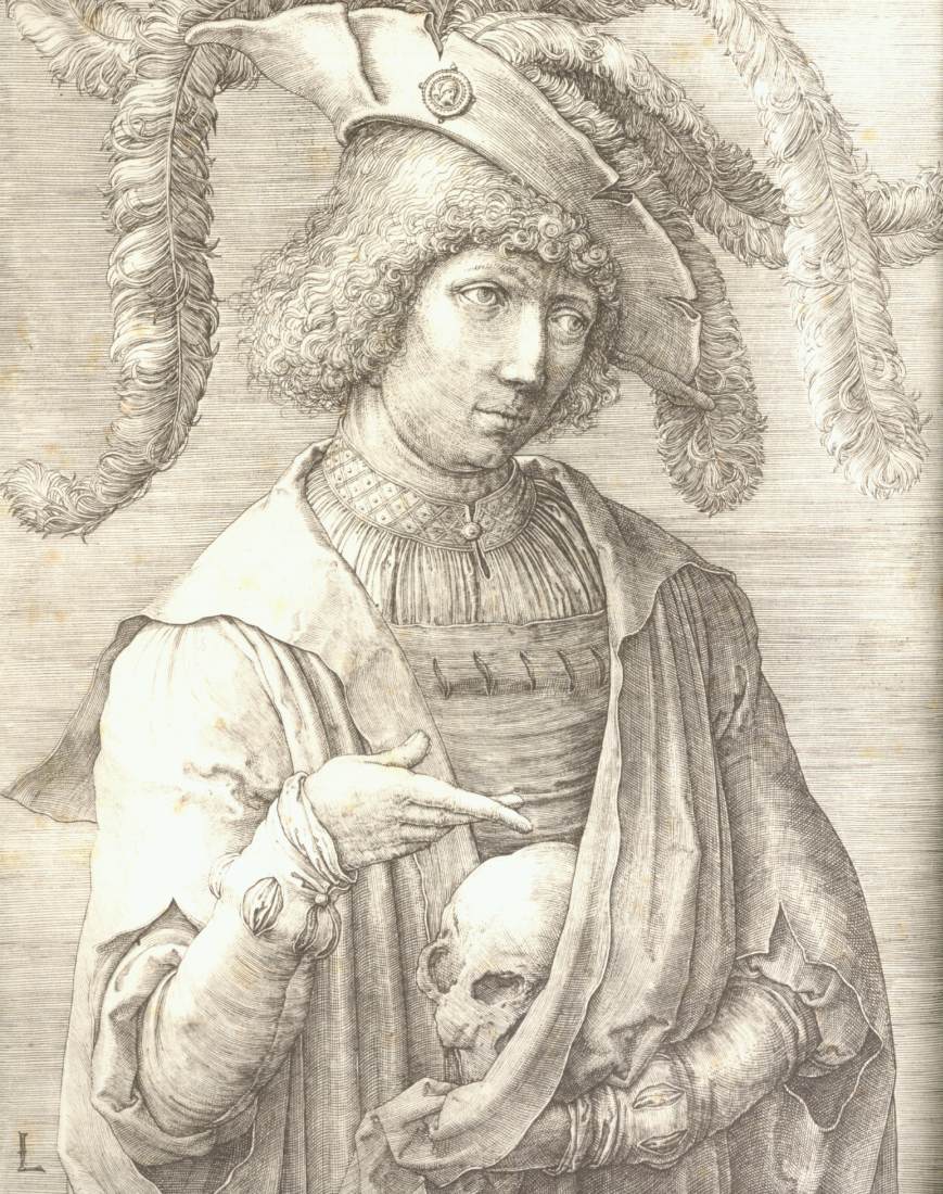 Jeune homme au crâne