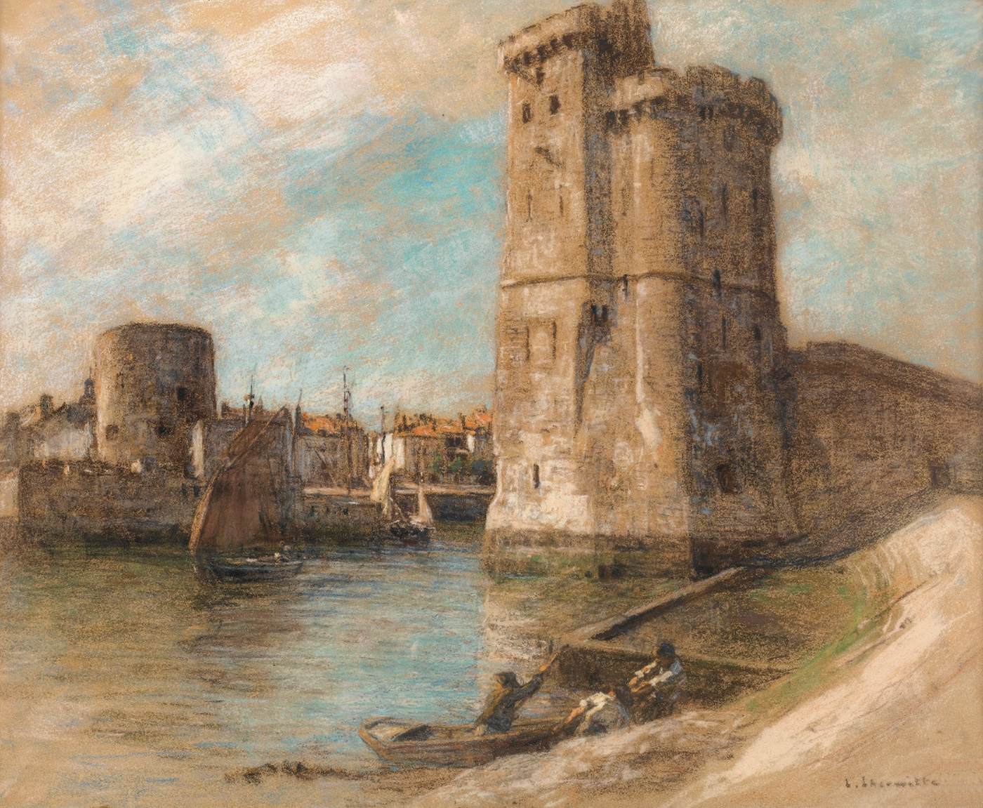 Entrée du port de La Rochelle