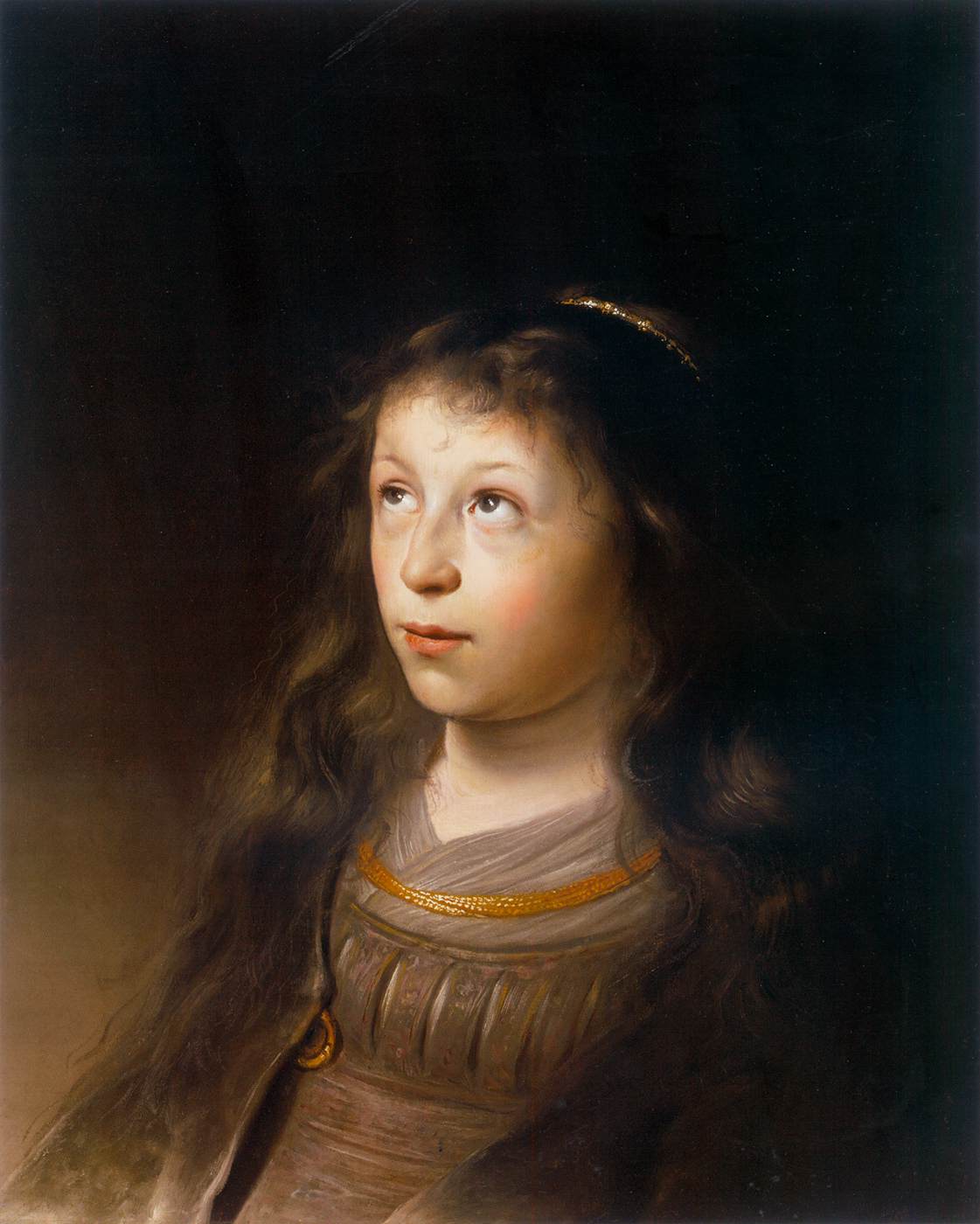 Buste d'une jeune fille