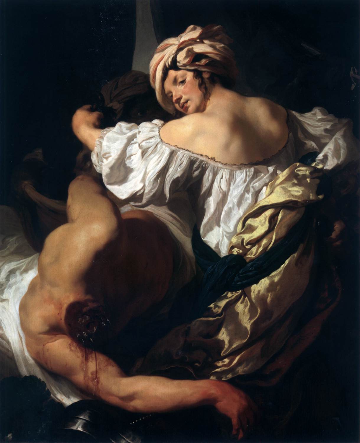 Judith dans la tente d'Holopherne