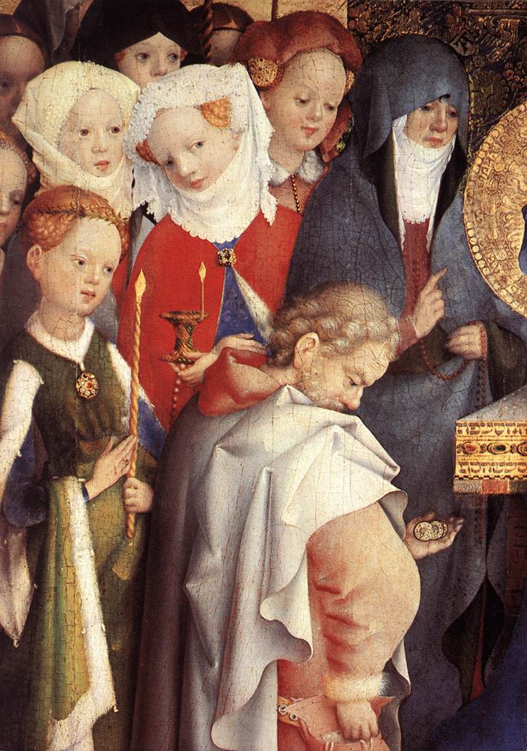 Présentation du Christ au Temple (détail)