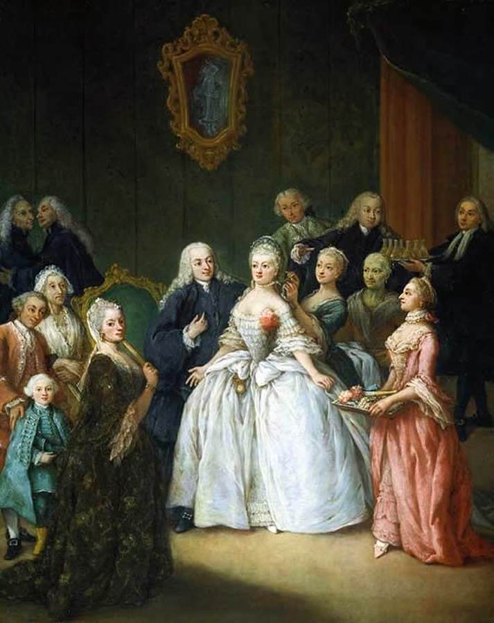 Réception avant un mariage