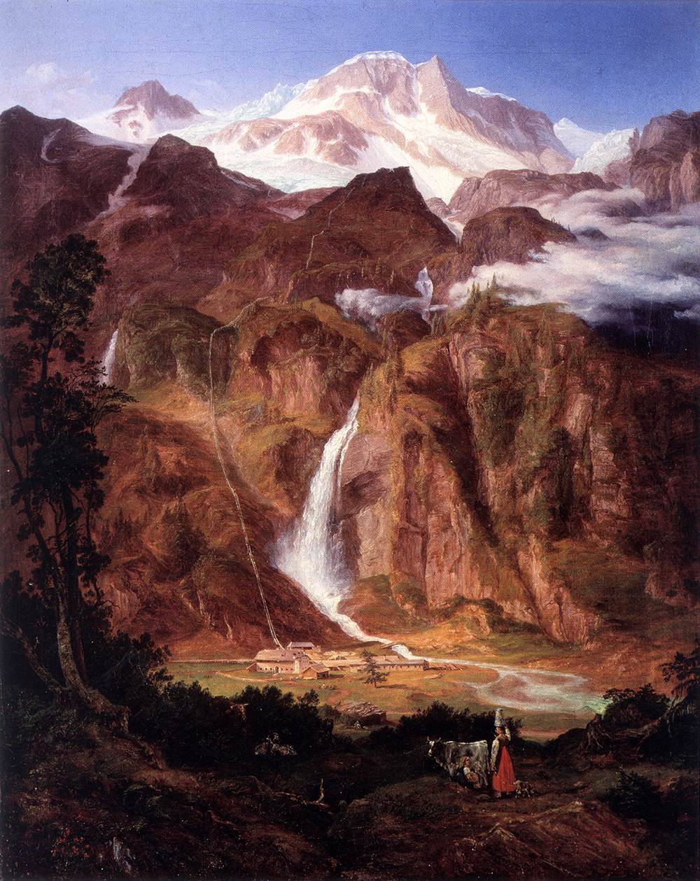 Kolm Saigurn dans la vallée de Rauris avec le Sonnblick