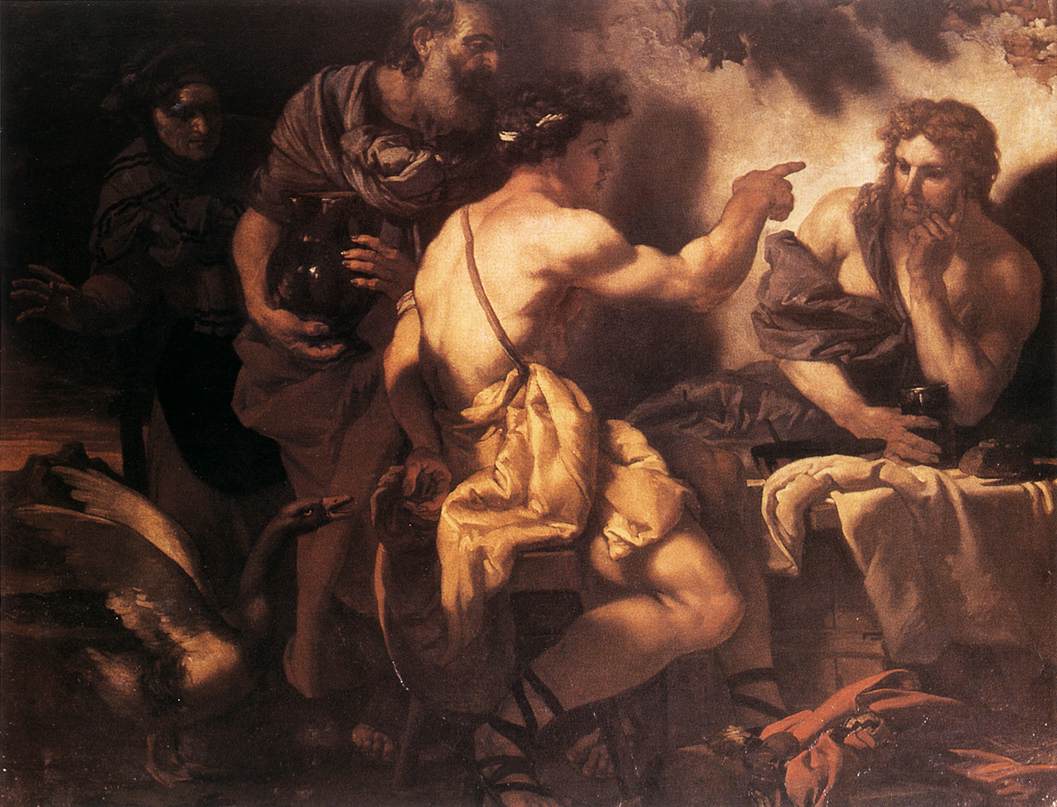 Jupiter et Mercure chez Philémon et Baucis