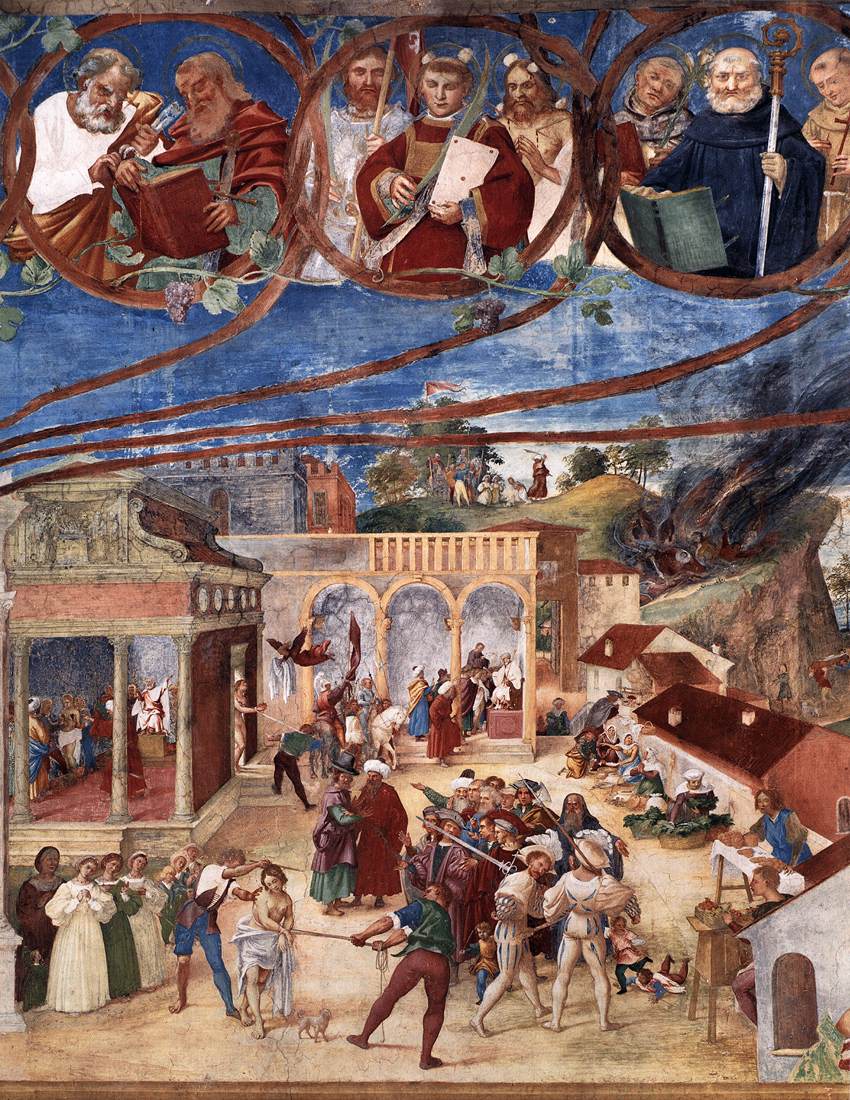Légende de sainte Barbara (détail)