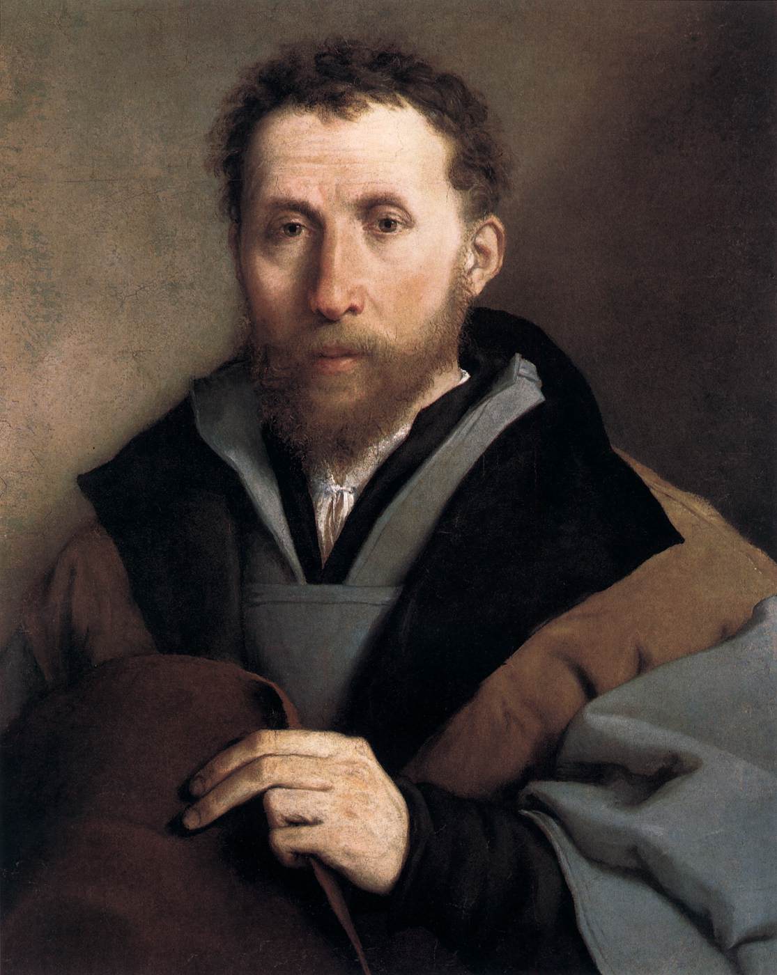 Portrait d'un homme au chapeau de feutre
