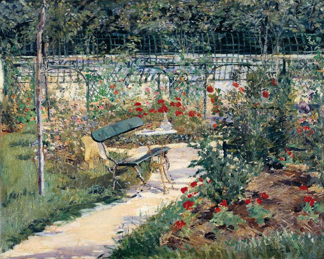 Banc dans le jardin de Versailles