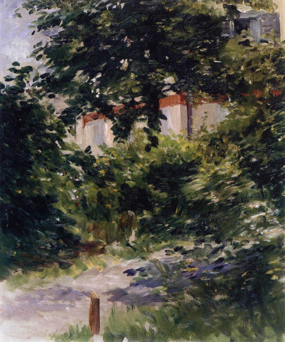 Maison dans le feuillage