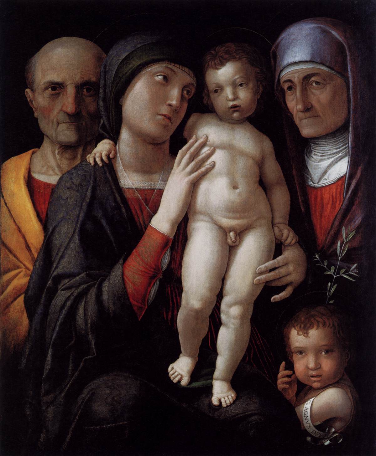 La Sainte Famille avec l'Enfant saint Jean-Baptiste