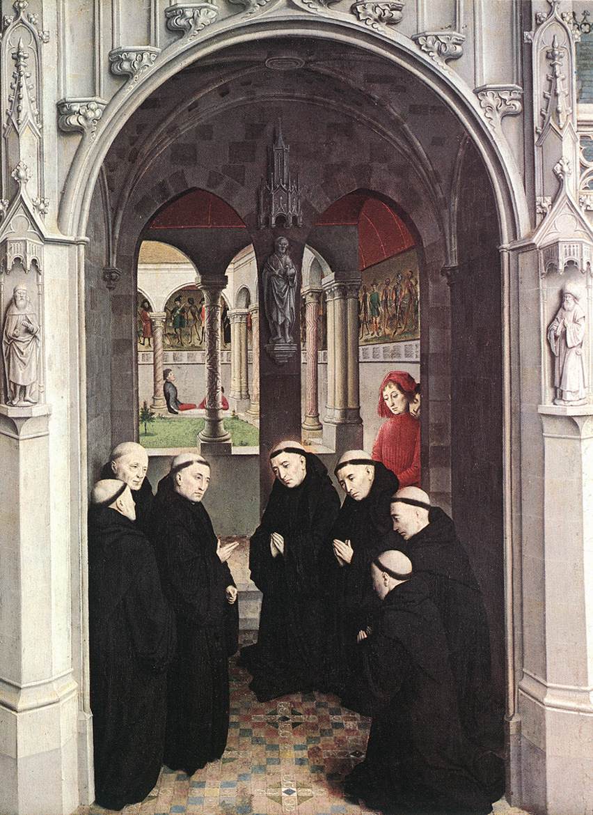 Scènes de la vie de saint Bertin (détail)