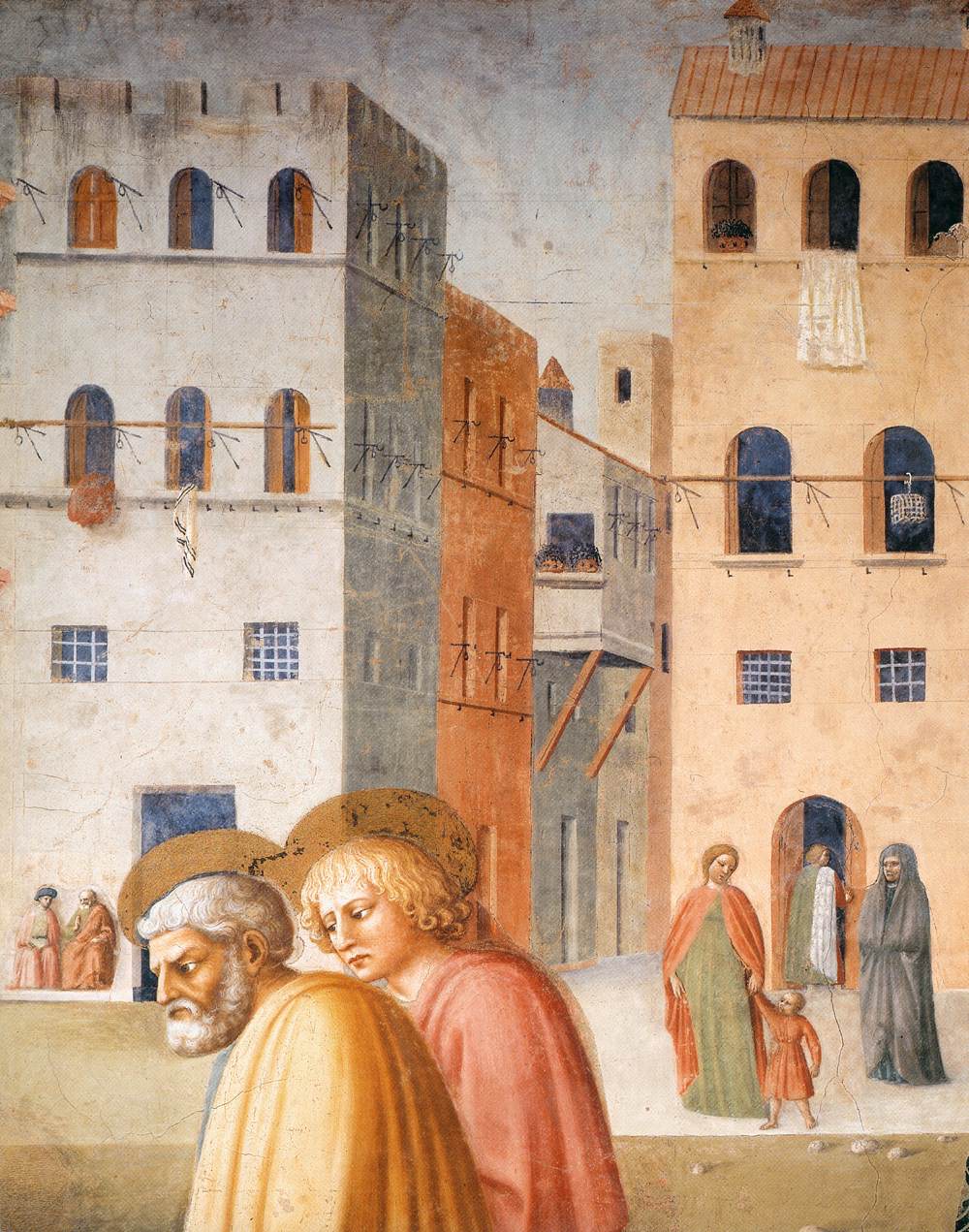 Guérison du paralytique (détail)
