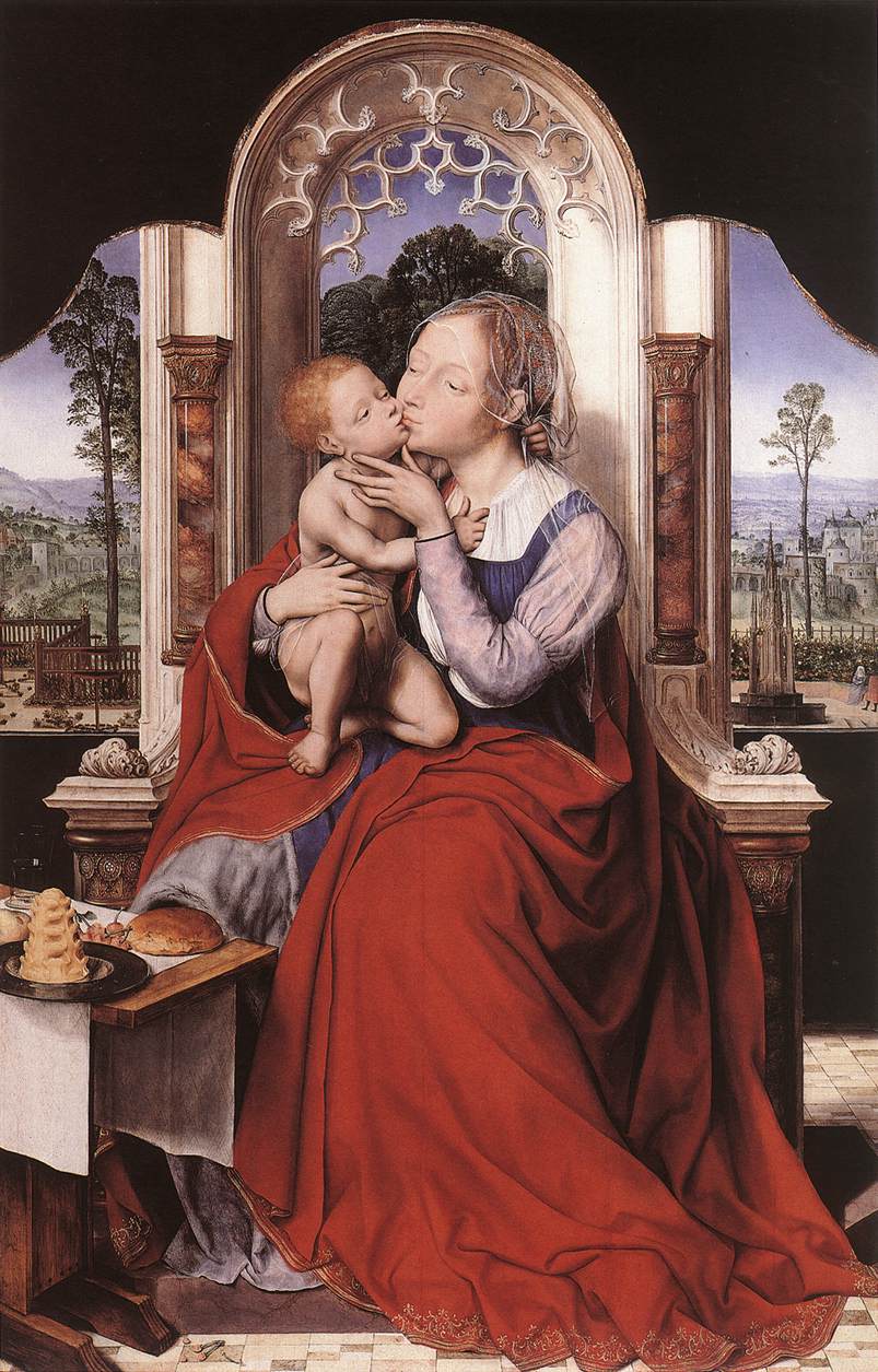 La Vierge trônante