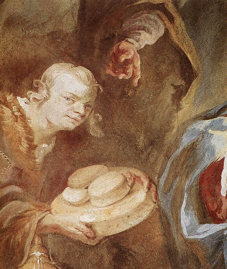 Adoration des bergers (détail)