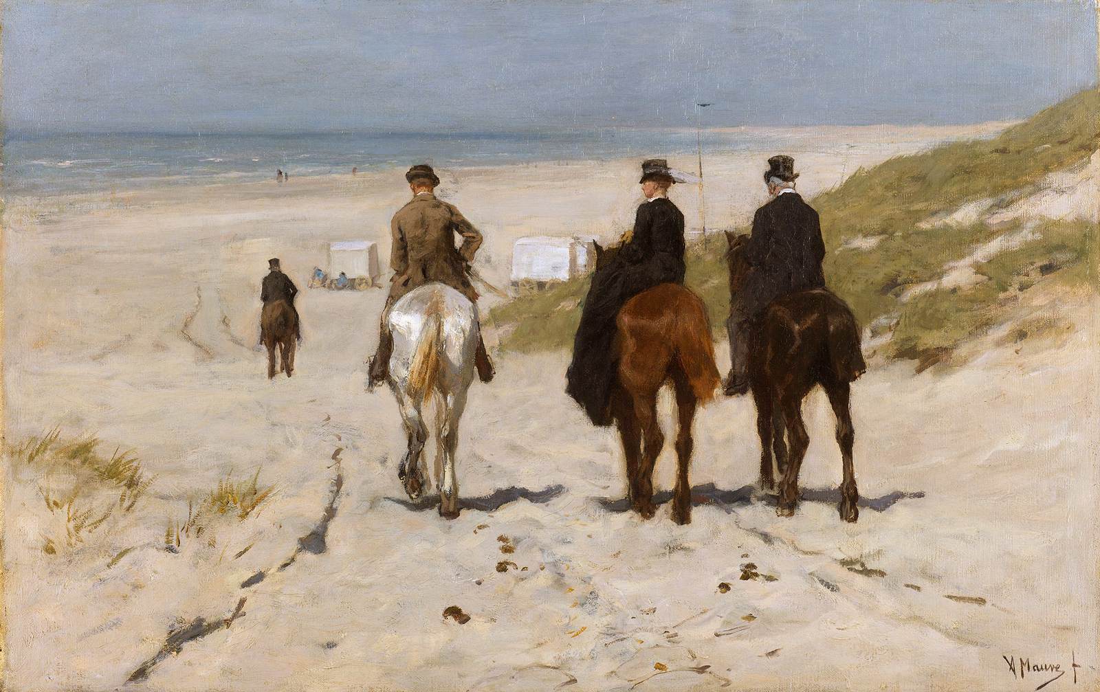 Promenade matinale sur la plage