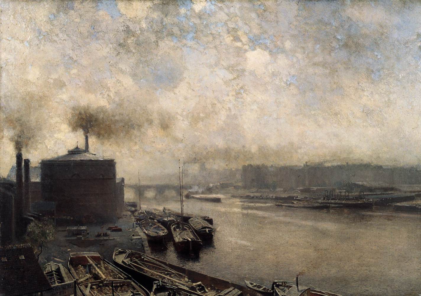 Usines à gaz britanniques sur la Spree