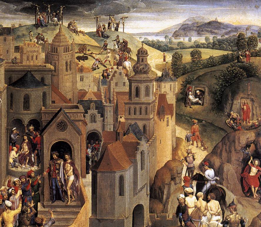 Scènes de la Passion du Christ (détail)