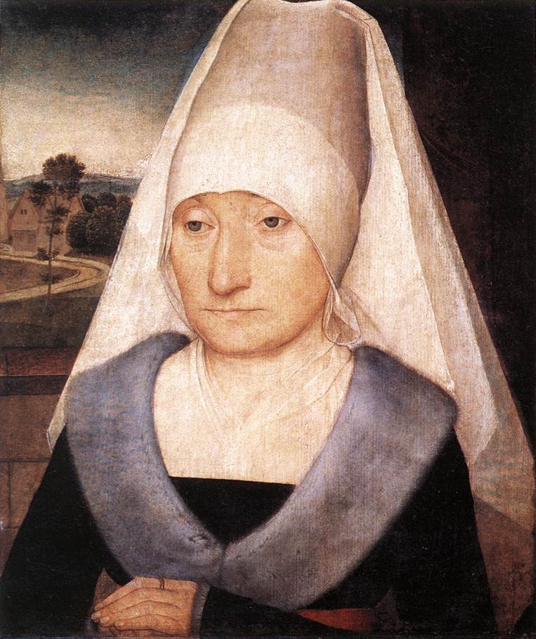 Portrait d'une femme âgée