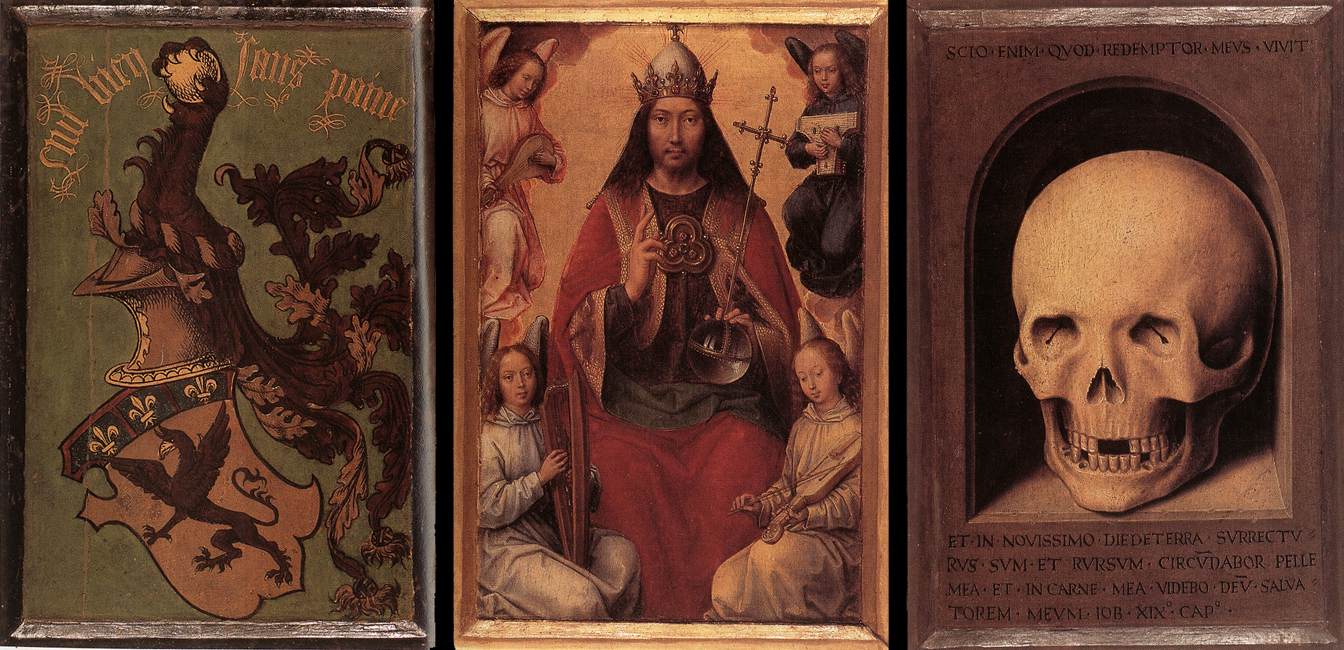 Triptyque de la vanité terrestre et du salut divin (verso)