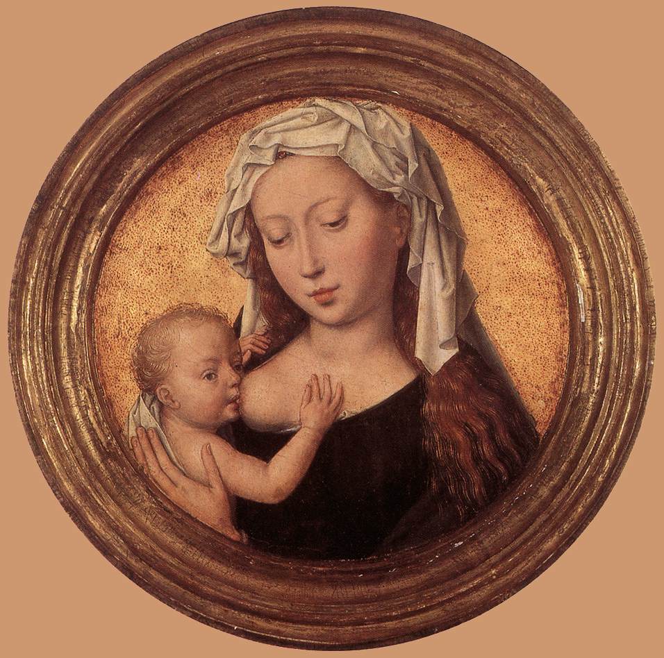 Vierge allaitant l'Enfant